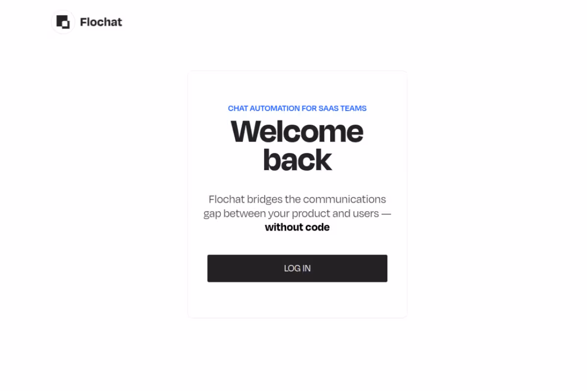 Flochat homepage screenshot