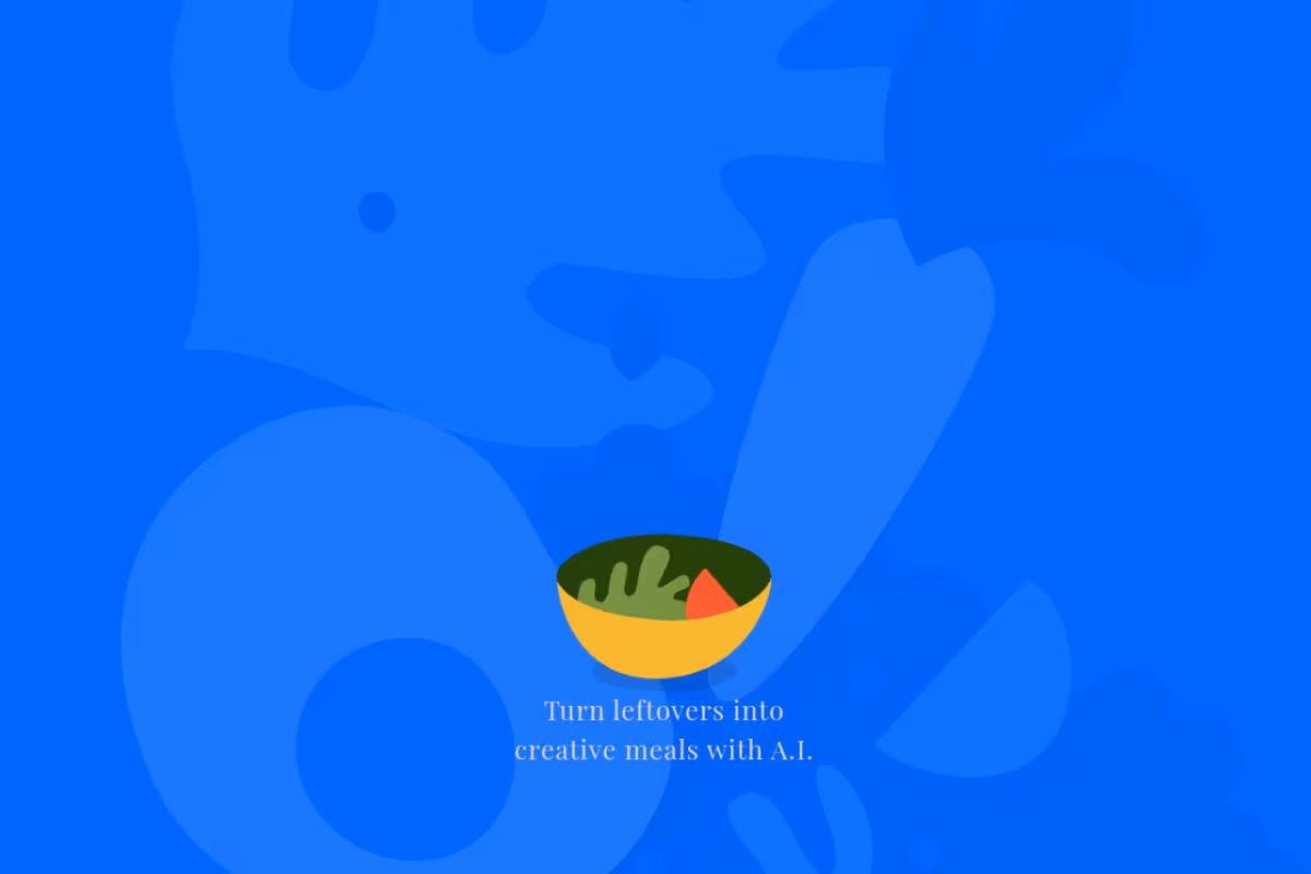ScrappyChef homepage screenshot
