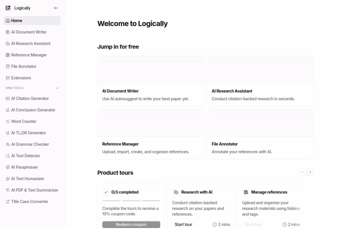Afforai homepage screenshot