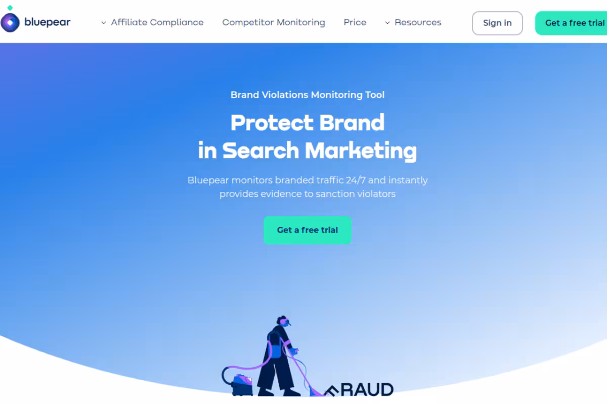 Stop paying affiliate networks for your brand’s organic search traffic homepage screenshot