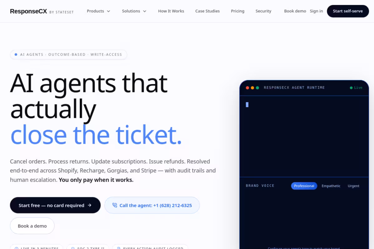 StateSet homepage screenshot