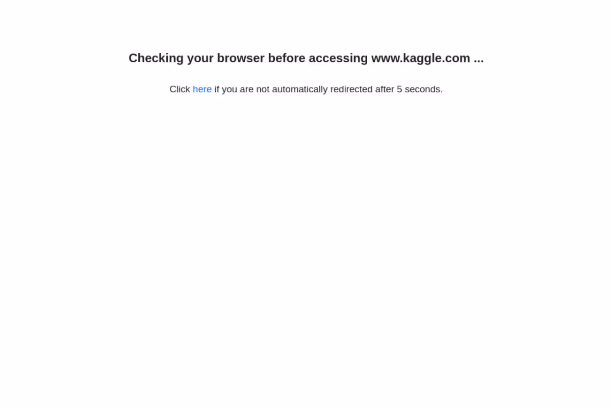 Kaggle Competitions homepage screenshot
