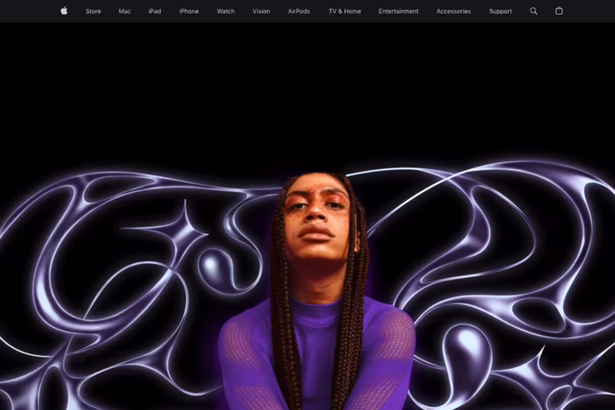 Pixelmator Pro homepage screenshot