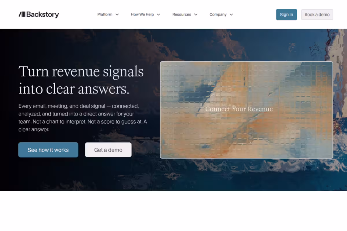 People AI homepage screenshot
