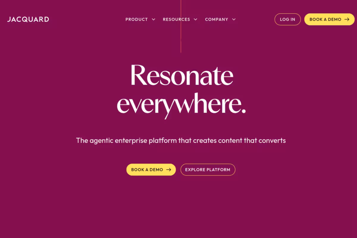 Phrasee homepage screenshot