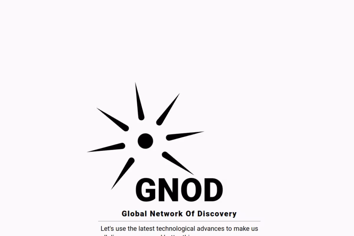 Gnod homepage screenshot