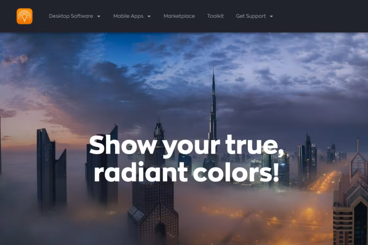 Radiant Imaging Labs homepage screenshot