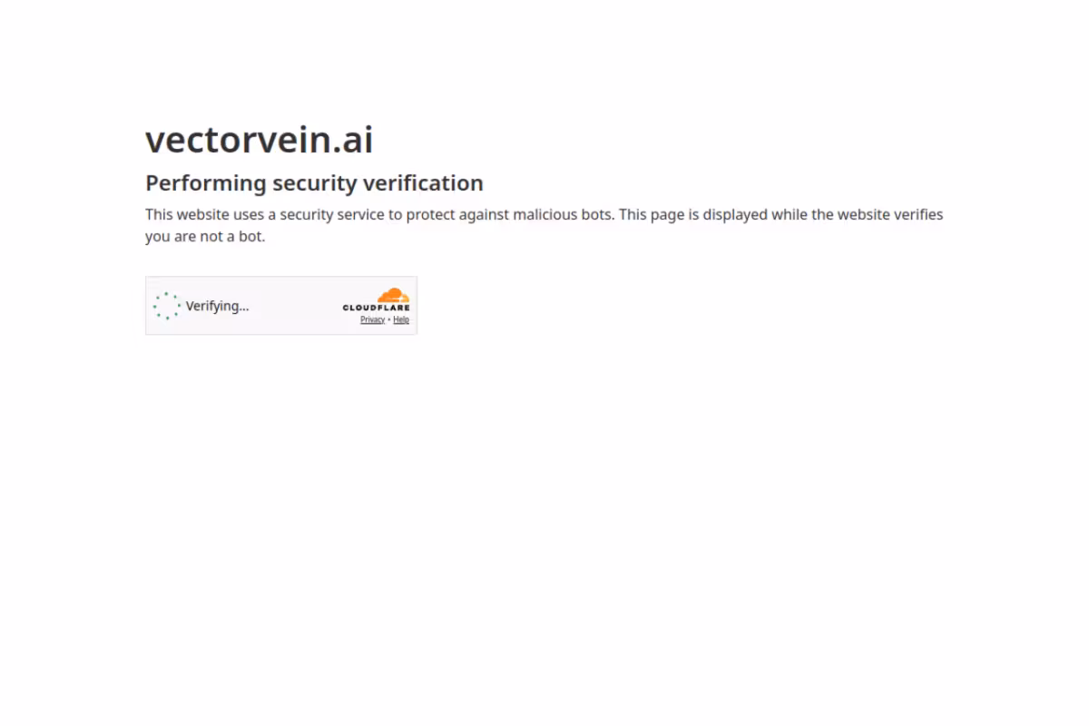VectorVein homepage screenshot