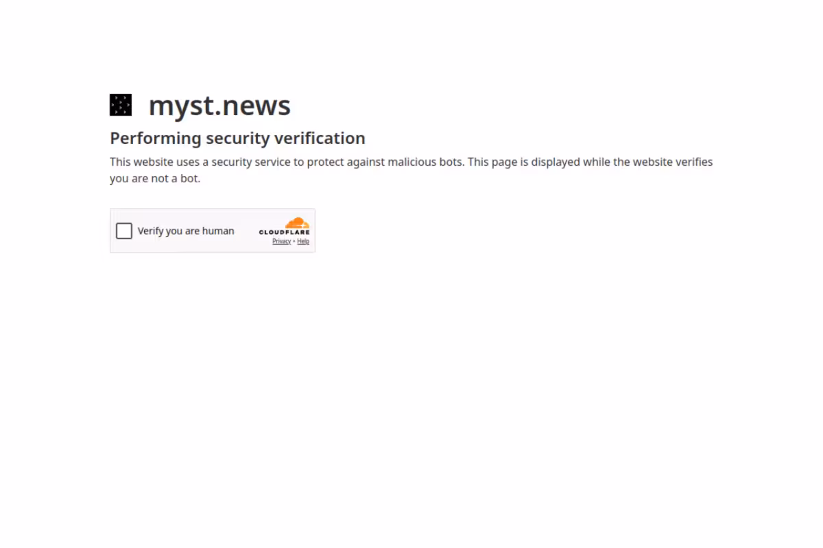 Myst News homepage screenshot