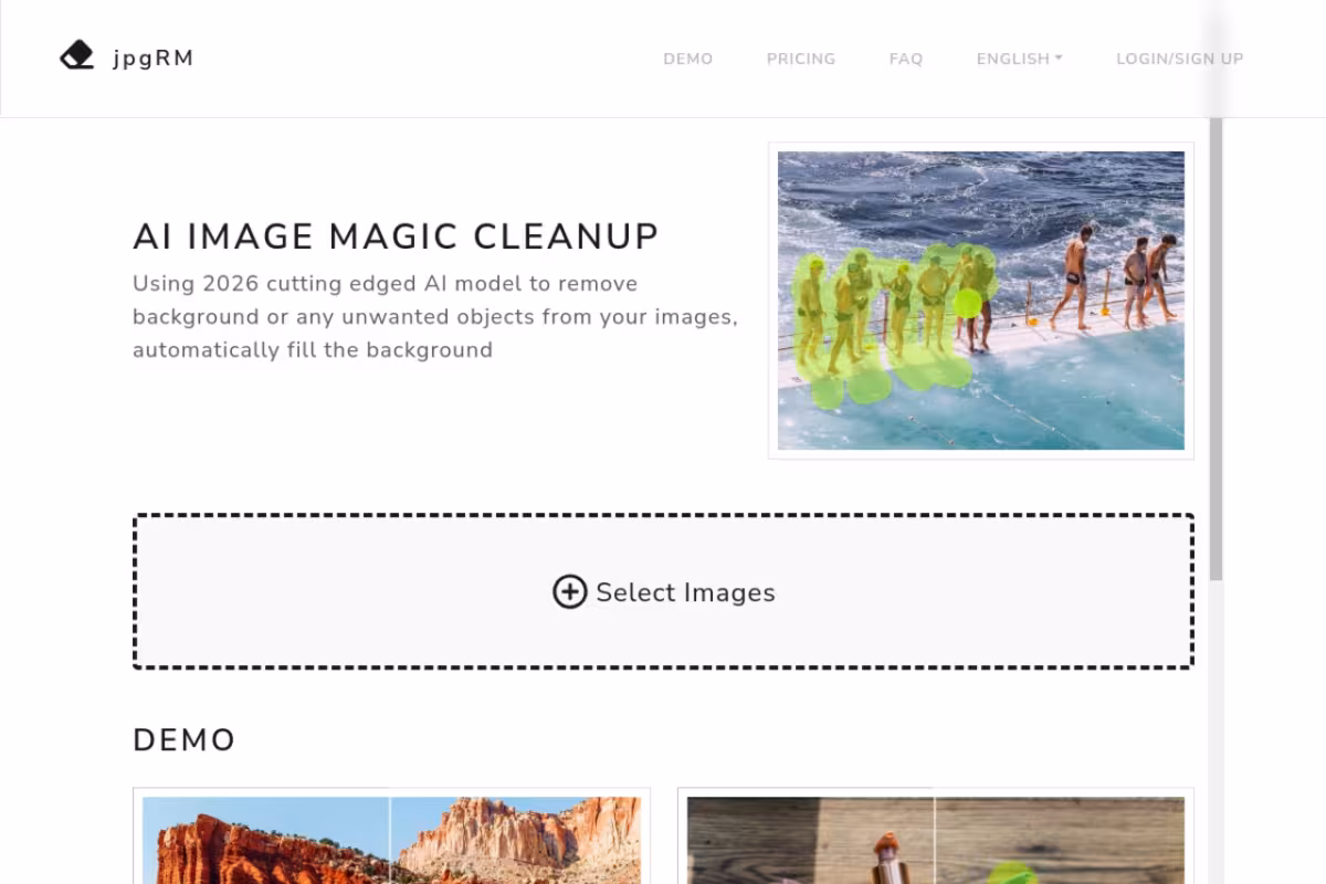 jpgRM homepage screenshot