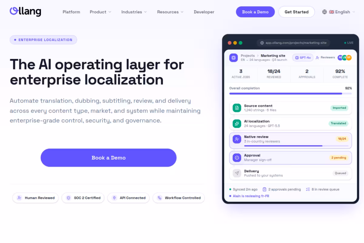 Dubecos homepage screenshot
