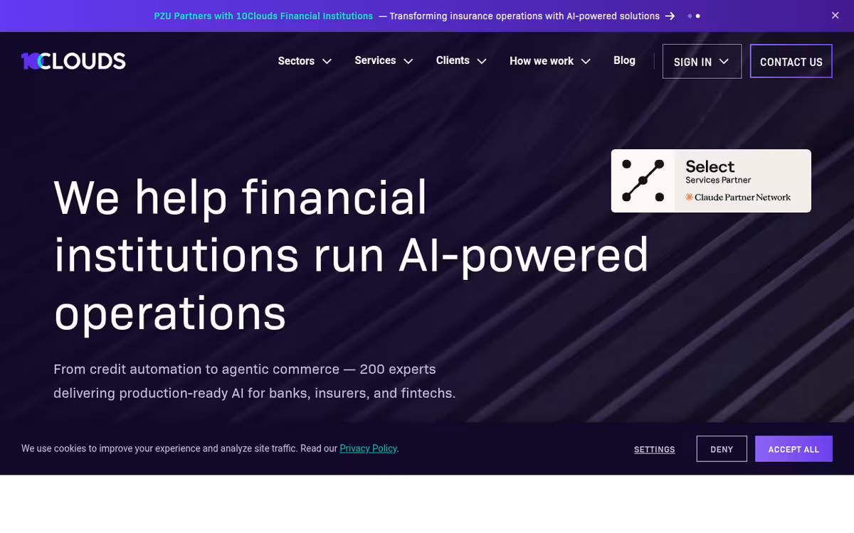 AIConsole homepage screenshot
