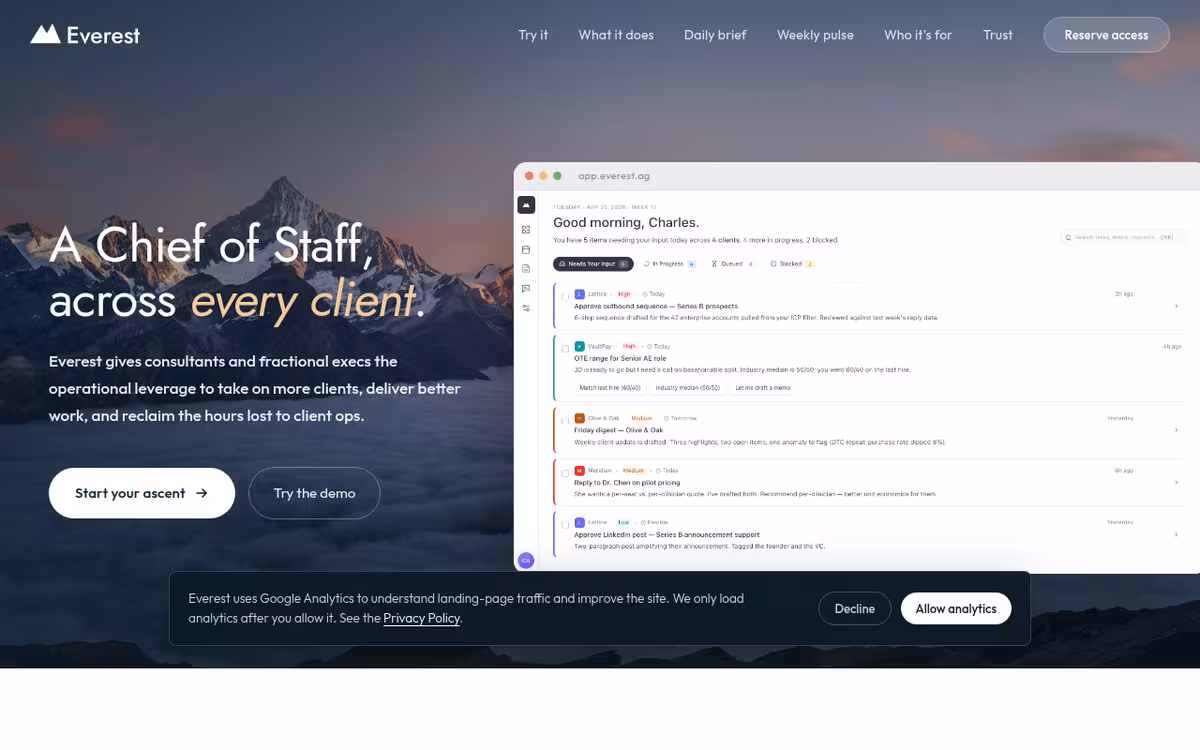 NoAGI Chat homepage screenshot