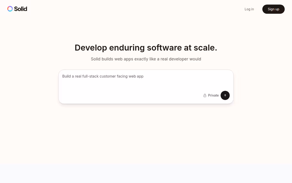 Codapt homepage screenshot