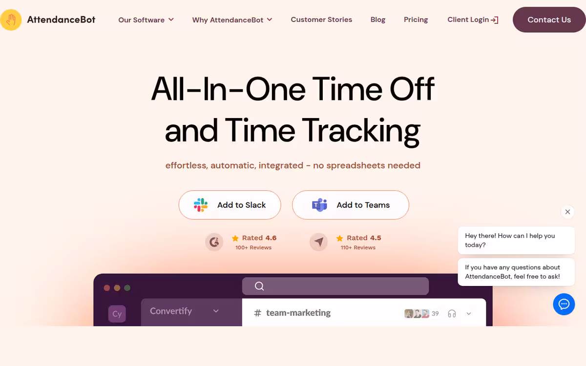 AI Sidekick homepage screenshot
