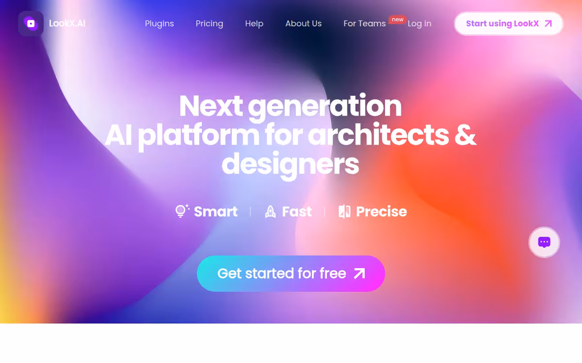 LookX homepage screenshot