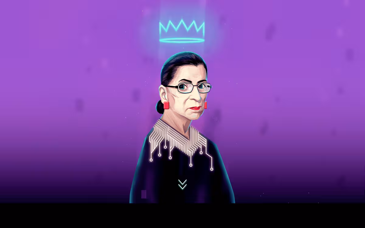 Ask RBG homepage screenshot