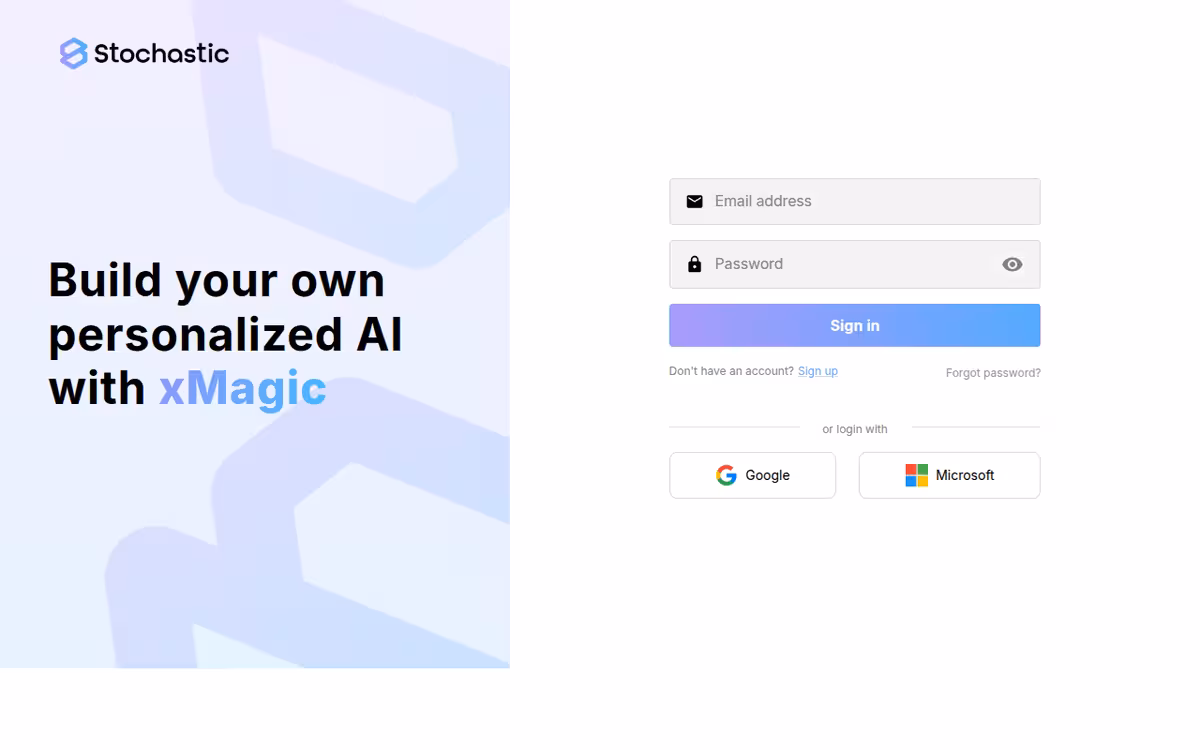 xMagic homepage screenshot