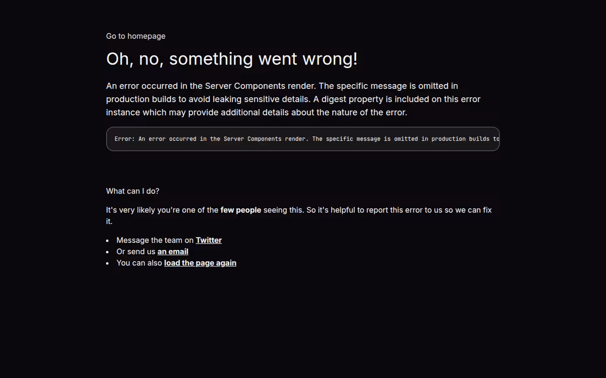 Castpush homepage screenshot