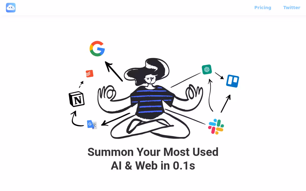 Airy homepage screenshot