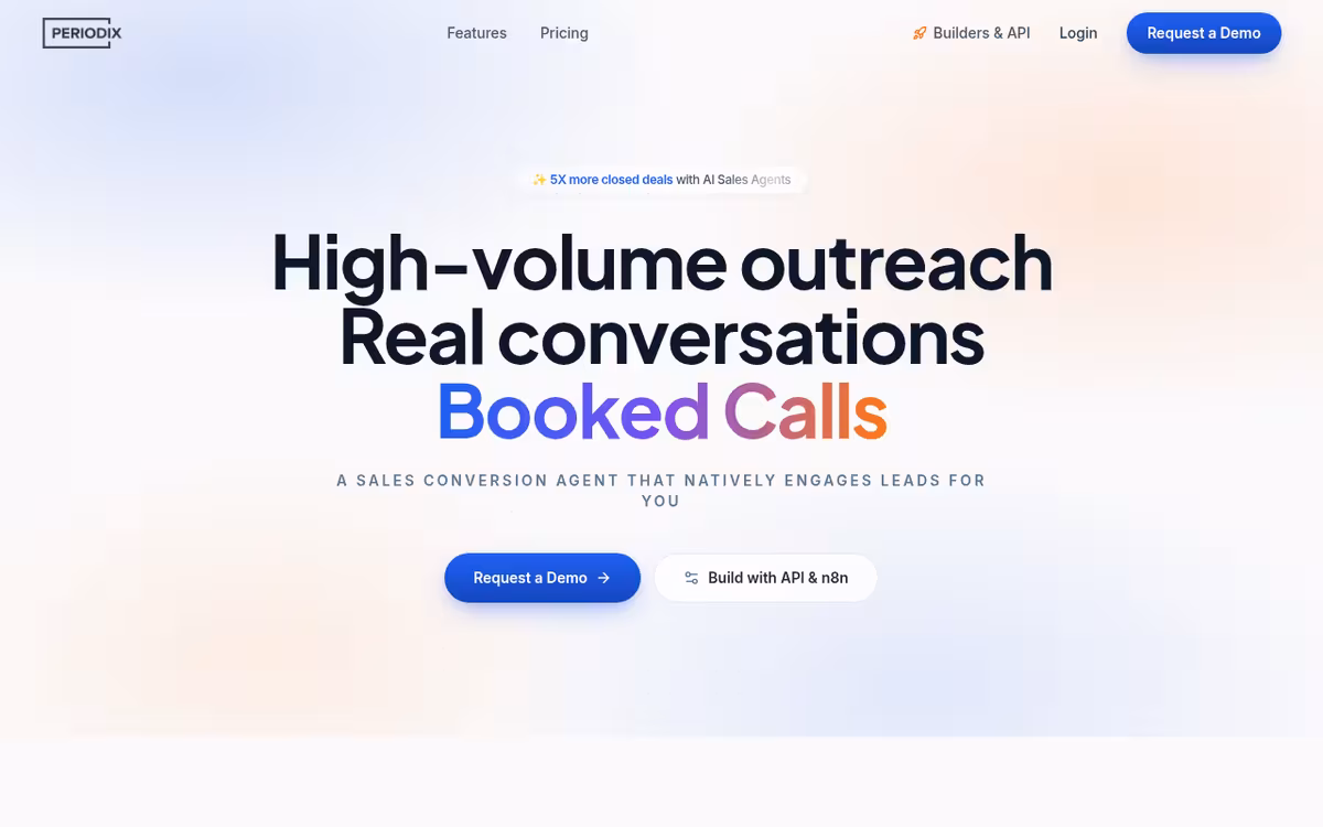 Periodix homepage screenshot