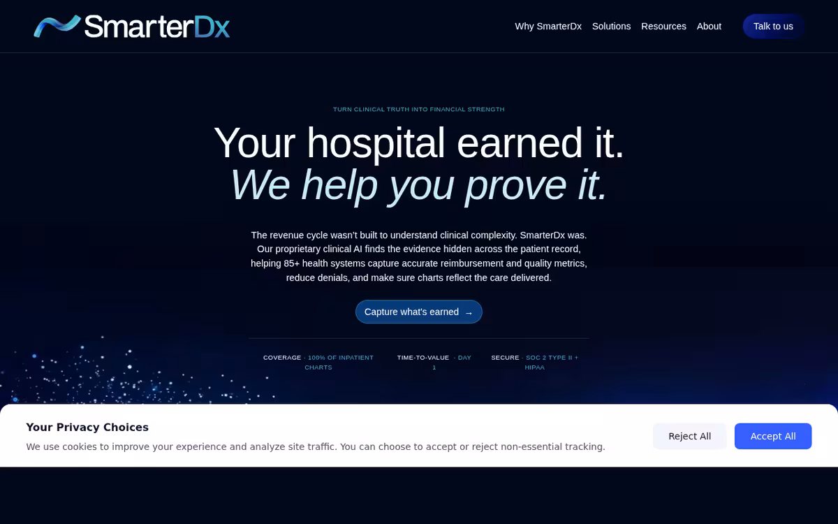 Thoughtful AI homepage screenshot