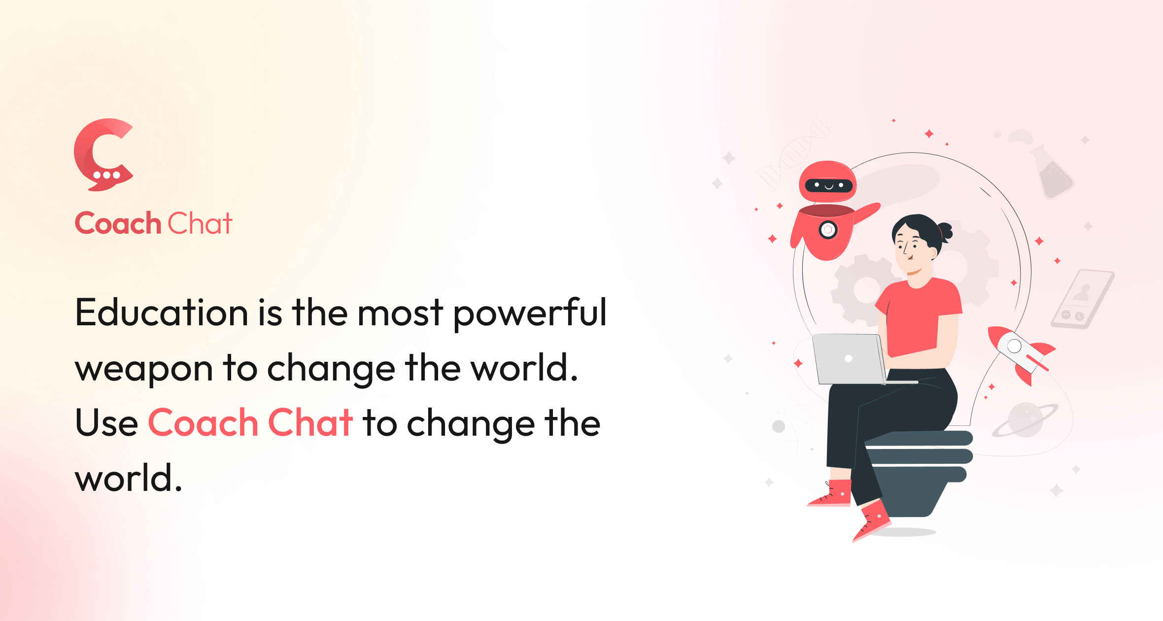 Personalized Coaching with Coachchat logo