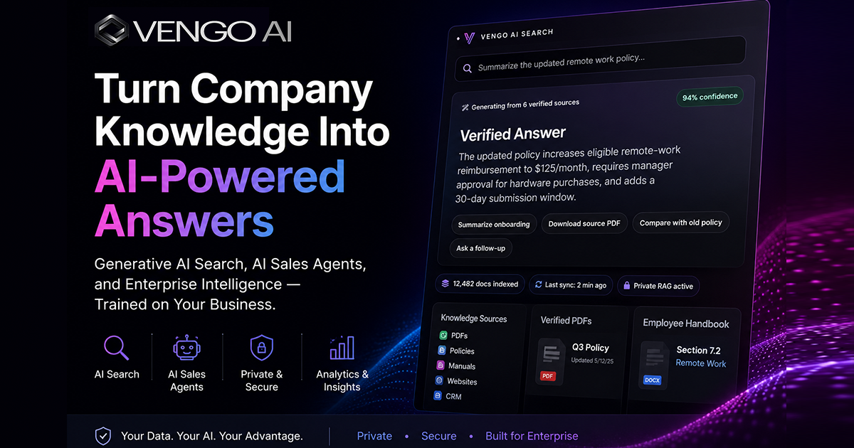 Vengo AI logo