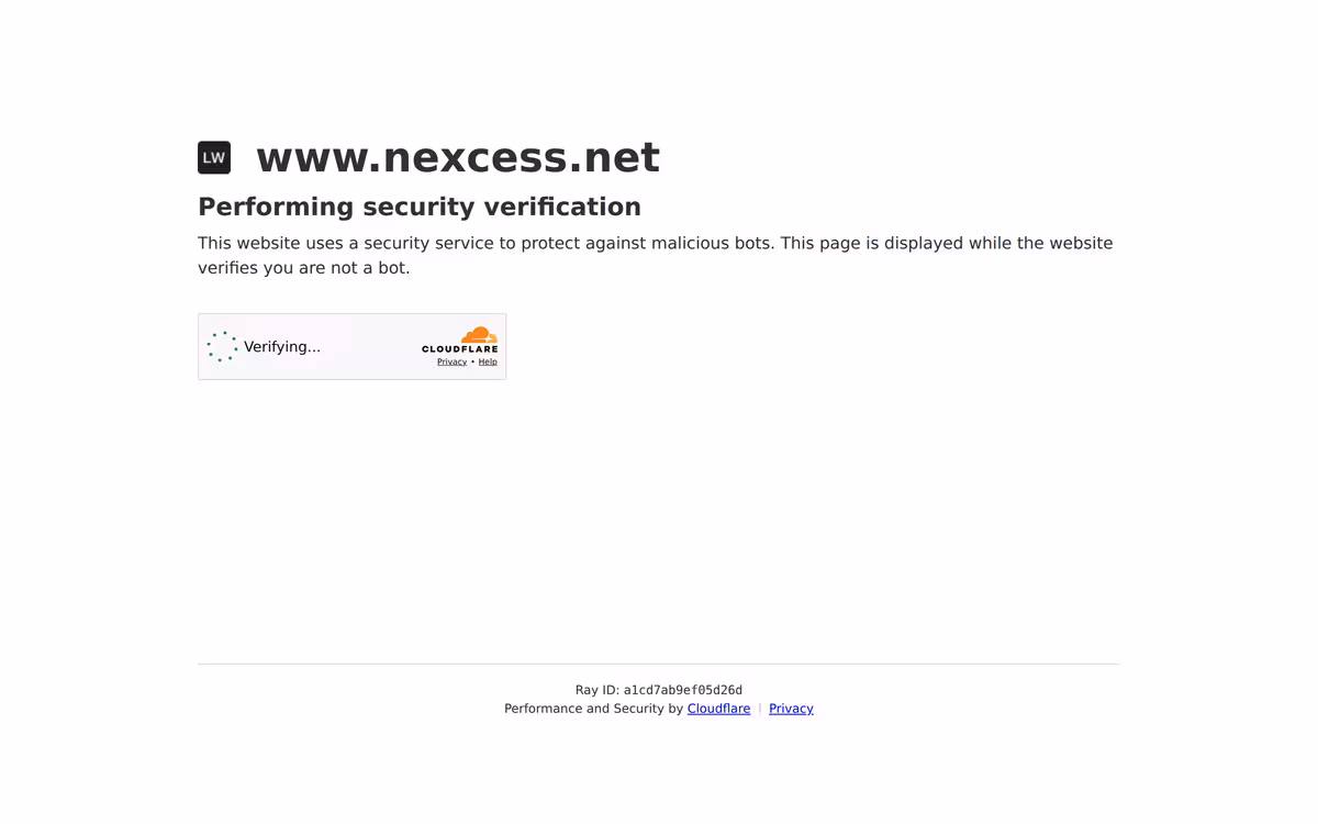 Nexcess homepage screenshot